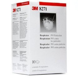 P95 mask by 3M with valve, 10 by box
