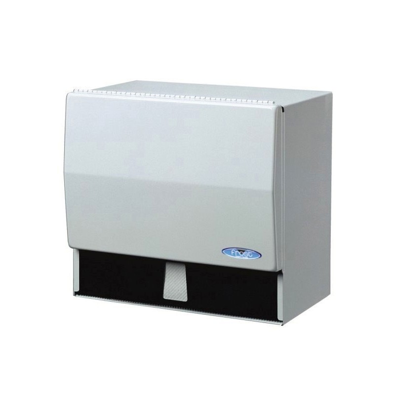 Distributor Universal Paper with metal cutting bar for standard paper rolls and folded single ply