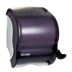 Distributeur à papier universel en plastique. Dimention 15 1/2 po X 13 po X 9 5/8 po.