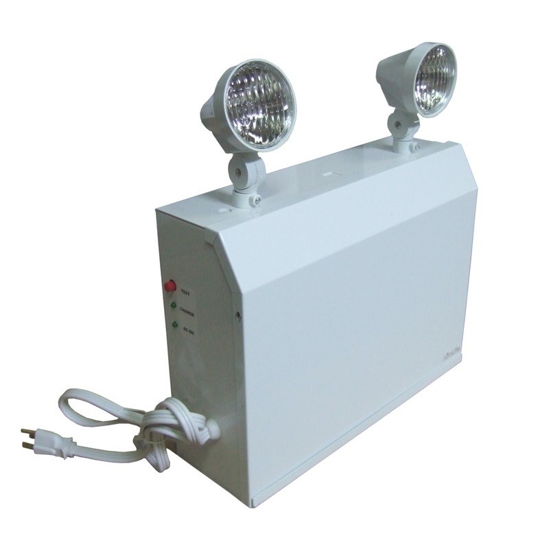 Emergency light unit 12 V 200 W with 2 spotlights