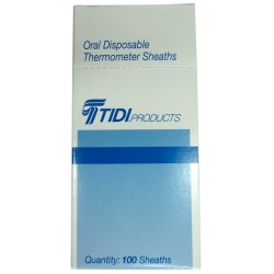 Disposable thermometer covers, 100/box.