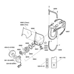 Ensemble 3M de protection à épuration d’air motorisé Powerflow. Idéal pour désamiantage et décontamination. Grandeur: Large.
