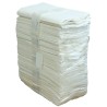 Disposable 2-ply tissue bed sheets for twin bed, 25/pkg.