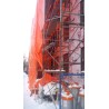Orange tarp roll, 3 mil., 12 feet X 100 feet, for asbestos removal.