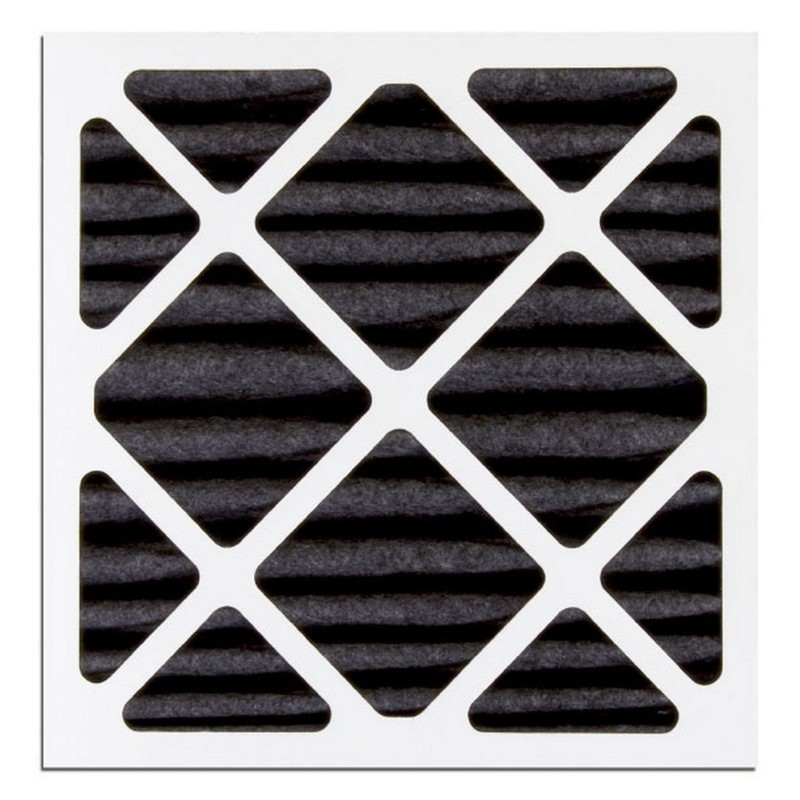 Second stage optional filter for organic vapours on HEPA-AIRE/BULLDOG air scrubber. 24"X 24"X 2" filter for particles 3 to 10 µm