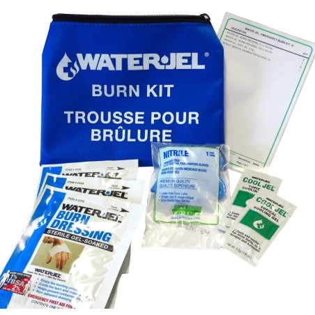 Petite trousse de premiers soins pour brûlures Water-Jel.