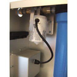 Wastewater filtration pump for TeleShower decontamination shower. 25 µm & 5 µm filters included.