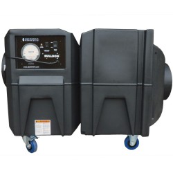 BULLDOG deluxe portable air scrubber with airflow of 1300 or 2000 cfm. Ideal for asbestos abatement & decontamination workzone