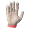 Ambidextrous cut-resistant A9, UL-listed stainless steel metal mesh glove. FDA approved for food handling. Sold individually.