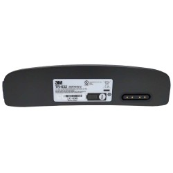 3M rechargeable Lithium-Ion high nominal capacity (autonomy of 8 to 18 hours) battery pack for TR-600 Versaflo PAPR