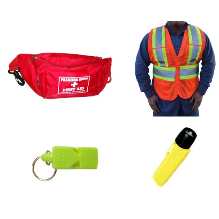 Ensemble pour évacuation de bâtiment