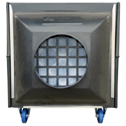 Collecteur d’admission 24 po X 24 po avec une entrée d’air d’un diamètre de 12 po pour purificateurs d’air portable HEPA-AIRE