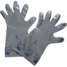 Gants Silver Shield ambidextres sans poudre de 2,7 mils d'épaisseur pour protection chimique. Vendu à la boite. 50 paires/boite.