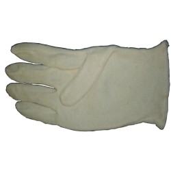 Gant d’inspecteur à taille unique en jersey de coton & polyester, modèle pour homme approuvé par l'ACIA. 12 paires/paquet.