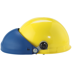 3M cap-mounted headgear for task specific face protection. Compatible with 3M faceshield. Faceshield & hard hat not included.