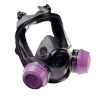 North 5400 series NIOSH approved respirator for North N series filters, cartridges, cartridge/filters.