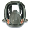 Masque complet de protection respiratoire de série 6000 de 3M. Homologué NIOSH. Cartouche & filtre non-inclus. Petit