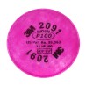 3M 2091 P100 filter for half & full facepiece respirators series 6000, 7000 & FF-400. NIOSH approved. Sold in pairs.