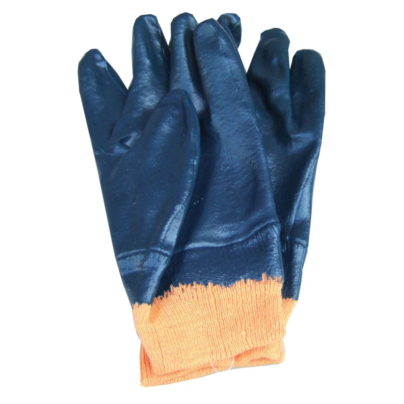 Gloves with nitril coating 