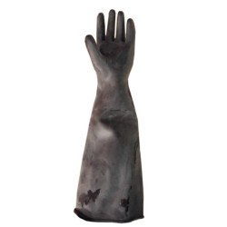 Natural latex glove 43 mil, 24 in length