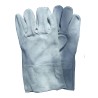 Welder gloves with 4 in. cuffs   