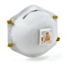3M N95 NIOSH approved particulate respirator with Cool FlowTM valve. Protects from solids and non-oil based liquids particles.