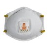 Masque de protection respiratoire 8511 avec valve de 3M, N95. Efficace contre les particules solides et liquides sans huile.