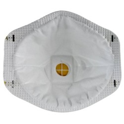 Masque de protection respiratoire 8511 avec valve de 3M, N95. Efficace contre les particules solides et liquides sans huile.