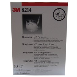 3M N95 NIOSH approved fireproof particulate respirator with Cool FlowTM valve. Protects from oil based and organic particles.