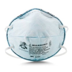 Masque de protection respiratoire de 3M. Certifié R95. Protection contre les particules huileuses et les vapeurs acides.