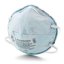 Masque de protection respiratoire de 3M. Certifié R95. Protection contre les particules huileuses et les vapeurs acides.