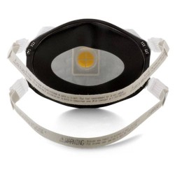 Masque de protection respiratoire N100 avec soupape de 3M. Protection contre certaines particules dangereuses.