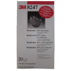 3M R95 NIOSH approved particulate respirator. Fit and comfortable. Protects from oil based particles and organic vapors.