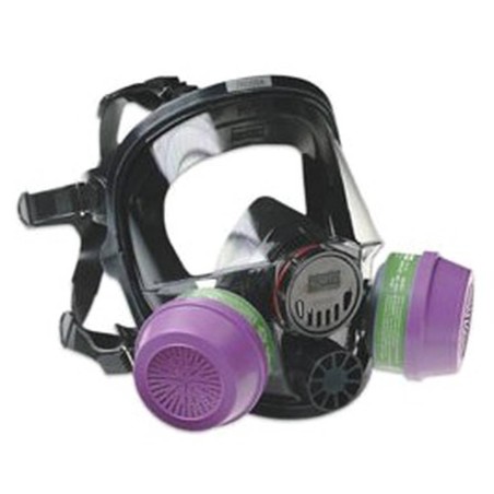 North 7600 series NIOSH  approved large respirator for North N series filters, cartridges, cartridge/filters.
