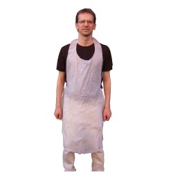 Tablier en polyéthylène 1 mil 46 X 28 pq/100 unités