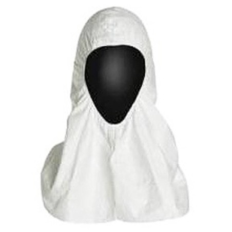 Cagoule en Tyvek à enfiler, avec ouverture faciale élastique, bte/100 unités