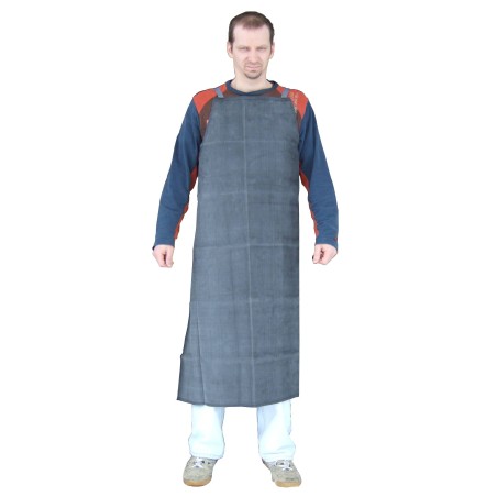 Rubber apron size: 36" X 46"