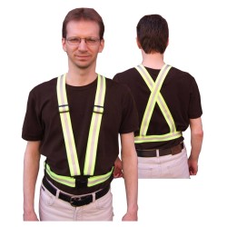 Traffic sash made with 1 1/2 in. vertical front bands