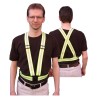 Traffic sash made with 1 1/2 in. vertical front bands