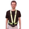 Traffic sash made with 1 1/2 in. vertical front bands