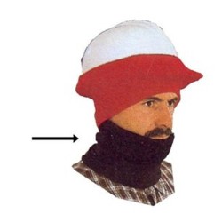 Knitted acrylic turtle neck 