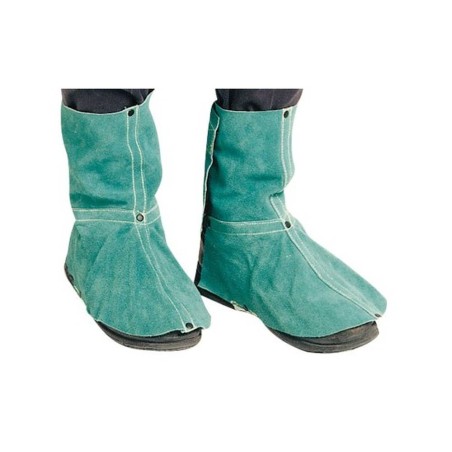 Leather gaiters 6.5 inches. high heat resistant