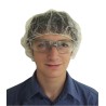 Bonnet  imperméable transparent  21 po. (1000)