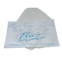 White nylon mesh hair net 21", 30 pq  of 12 units