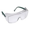 Lunette de sécurité OX pour protection oculaire par-dessus des lunettes de prescription par 3M. Lentille de polycarbonate clair.