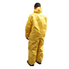 TYCHEM 2000 disposable yellow coverall with hood sold individually