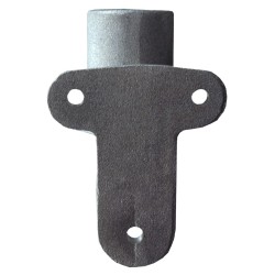 Wall bracket for horizontal fire hose reel
