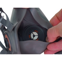 3M spare inhalation valve to prevent airflow when exhaling for 3M 6000 series half & full facepiece respirators.