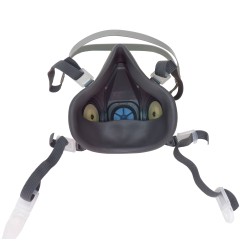 3M 7500 series NIOSH approved respirator. Lightweight and comfortable. Filter & cartridge not included. Medium.