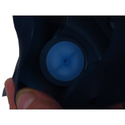 Soupape d’inhalation de rechange en caoutchouc pour masque de protection respiratoire de la série 7500 de 3M.